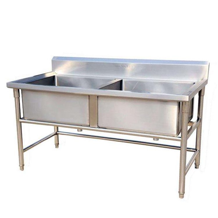 Hospital stainless steel products, operating room hand washing basin, high and low back plate, foot operated induction hand washing basin