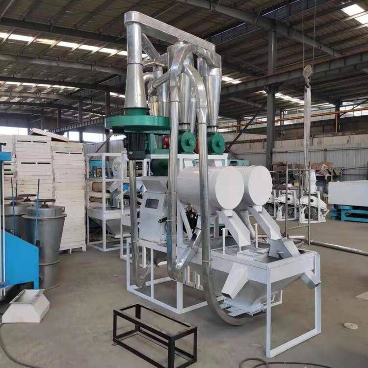 Small leather core separation three row three bin grinding machine