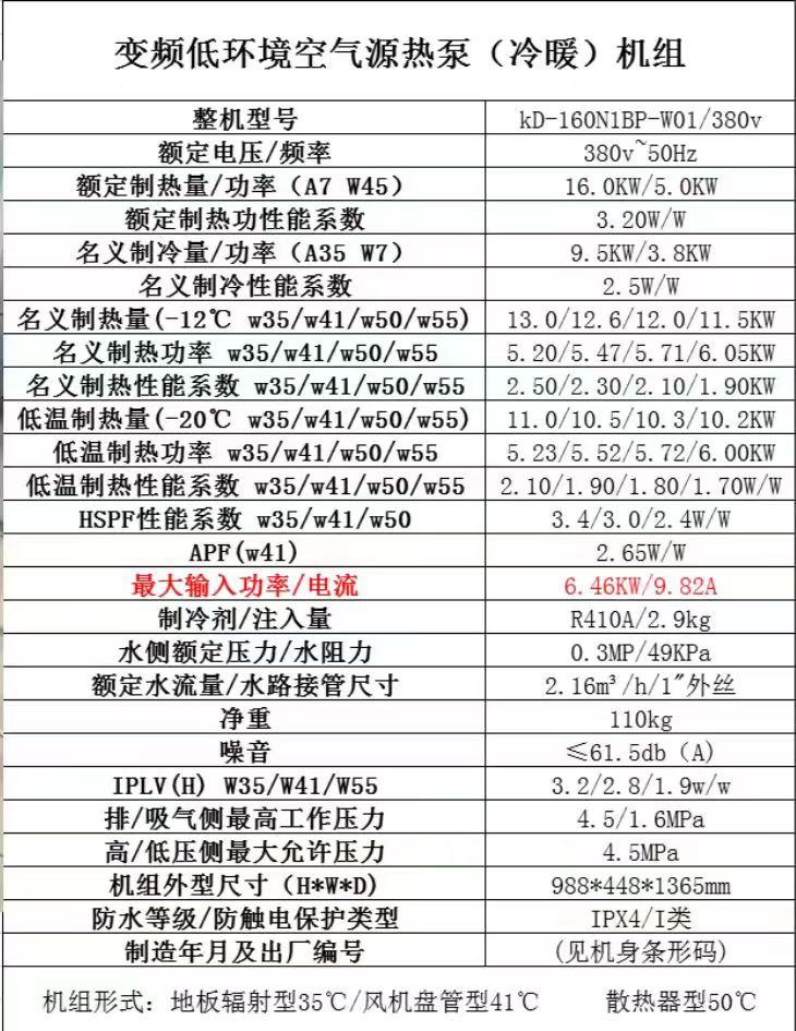 Hotel commercial and household water circulation, constant temperature and low temperature operation, fully automatic silent, coal to electricity dedicated small