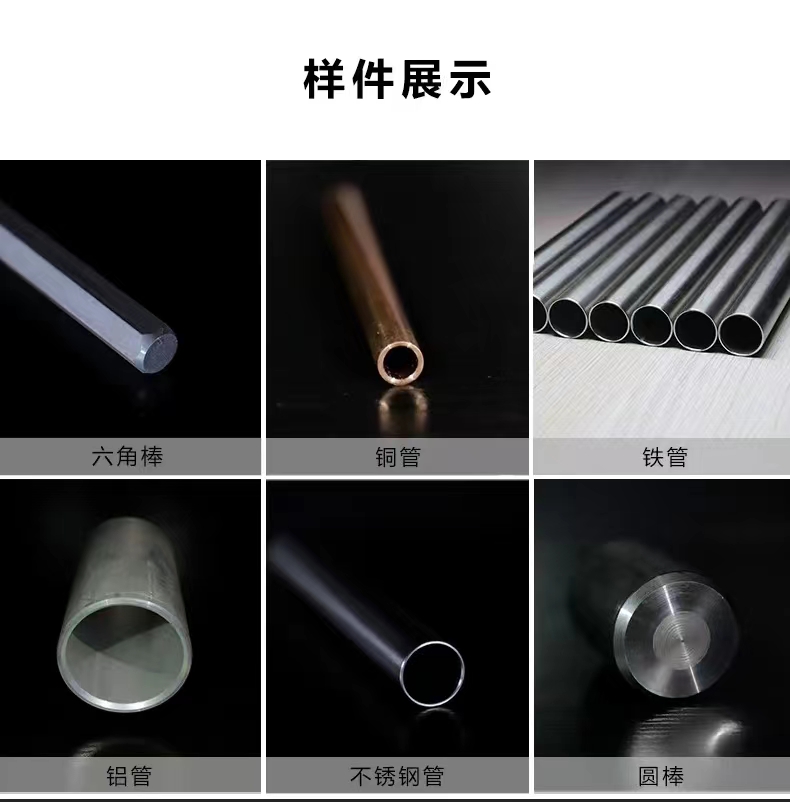 Chamfering machine manufacturer: Pneumatic single head round pipe, round rod, round steel, aluminum stainless steel pipe, outer circle deburring, flat head beveling machine