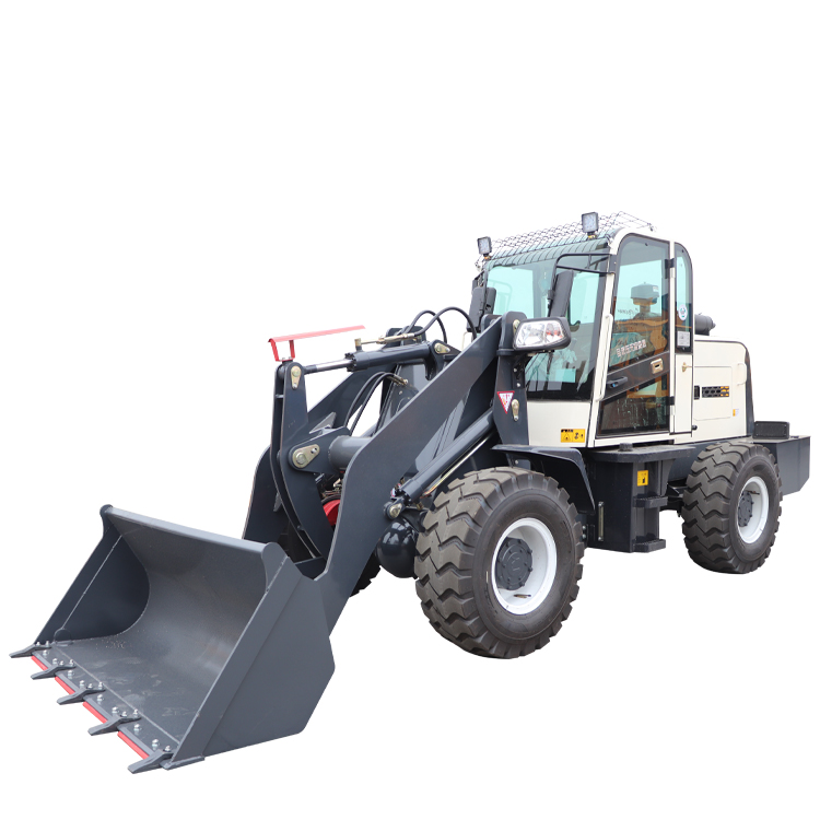 Engineering New Diesel Loader Breeding Farm Short legged Tiger Forklift with Elevated Arm Grain Bucket Grab Wood Machine Grab Grass Machine