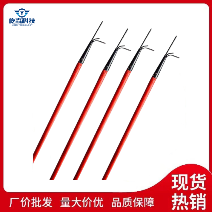 The multifunctional fire hook with a long handle structure is simple and convenient to use for firefighting and rescue. The fire hook is a firefighting tool