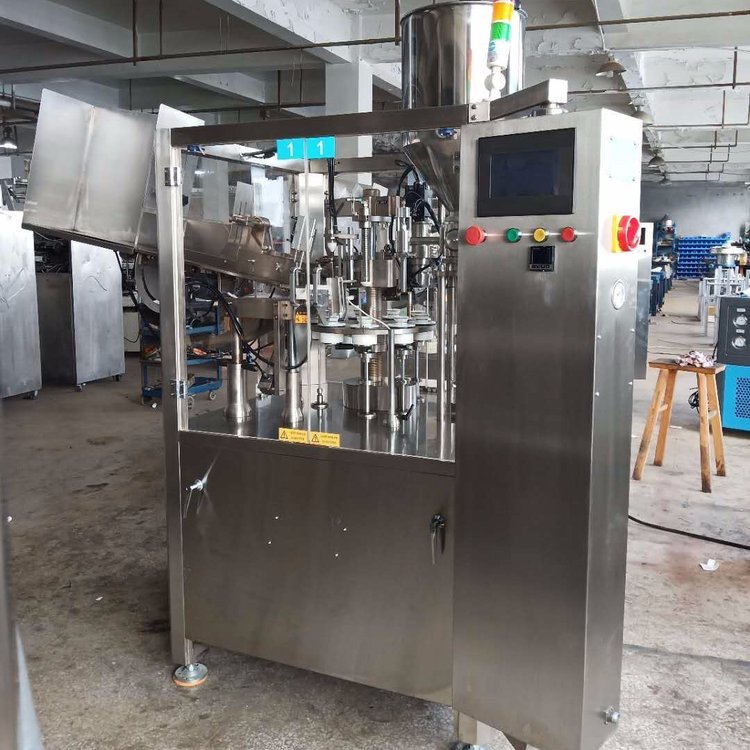 FRS-60 semi-automatic filling and sealing machine, fully automatic hose paste tube filling equipment, Furuisi