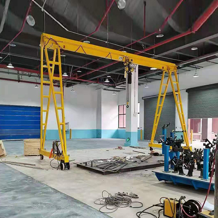 Gantry crane workshop simple detachable gantry crane electric movement