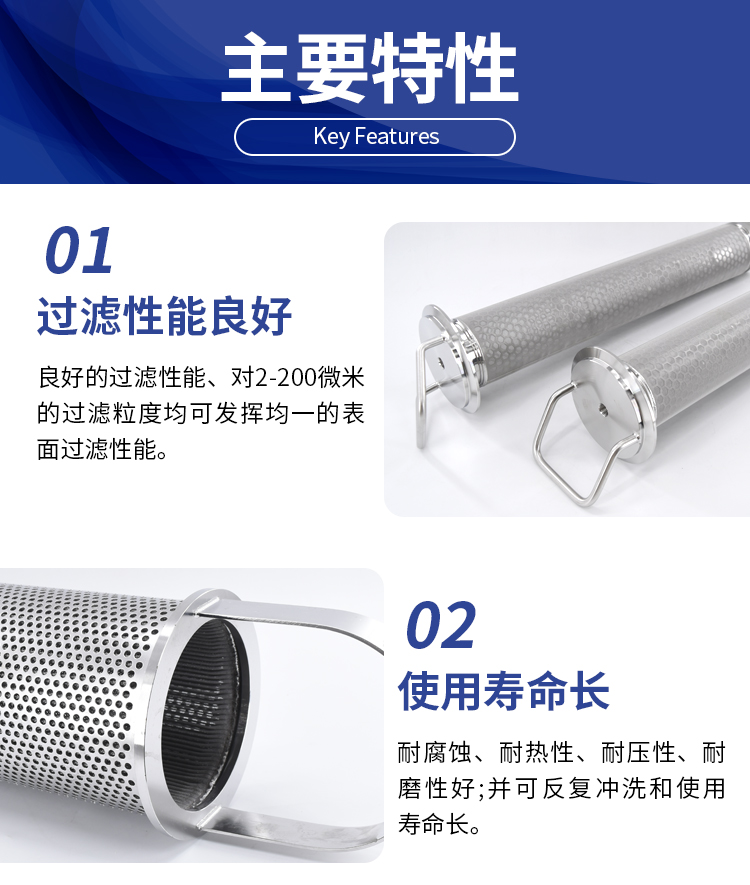 Stainless steel single-layer woven mesh filter cartridge with 6 points external thread accuracy and 100 mesh bottle washing machine filter cartridge with edge wrapping