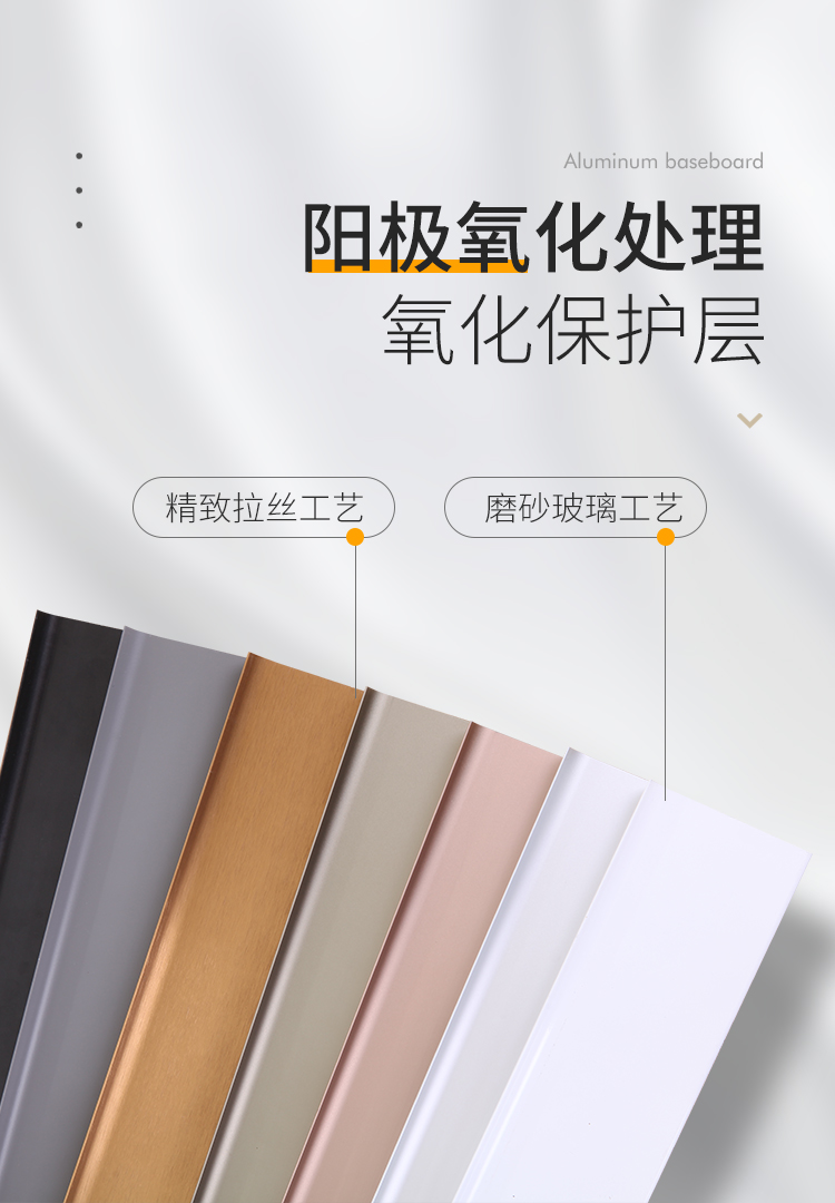 Irregular skirting lines are corrosion-resistant and easy to install, supporting customized Zhongchen top quality products