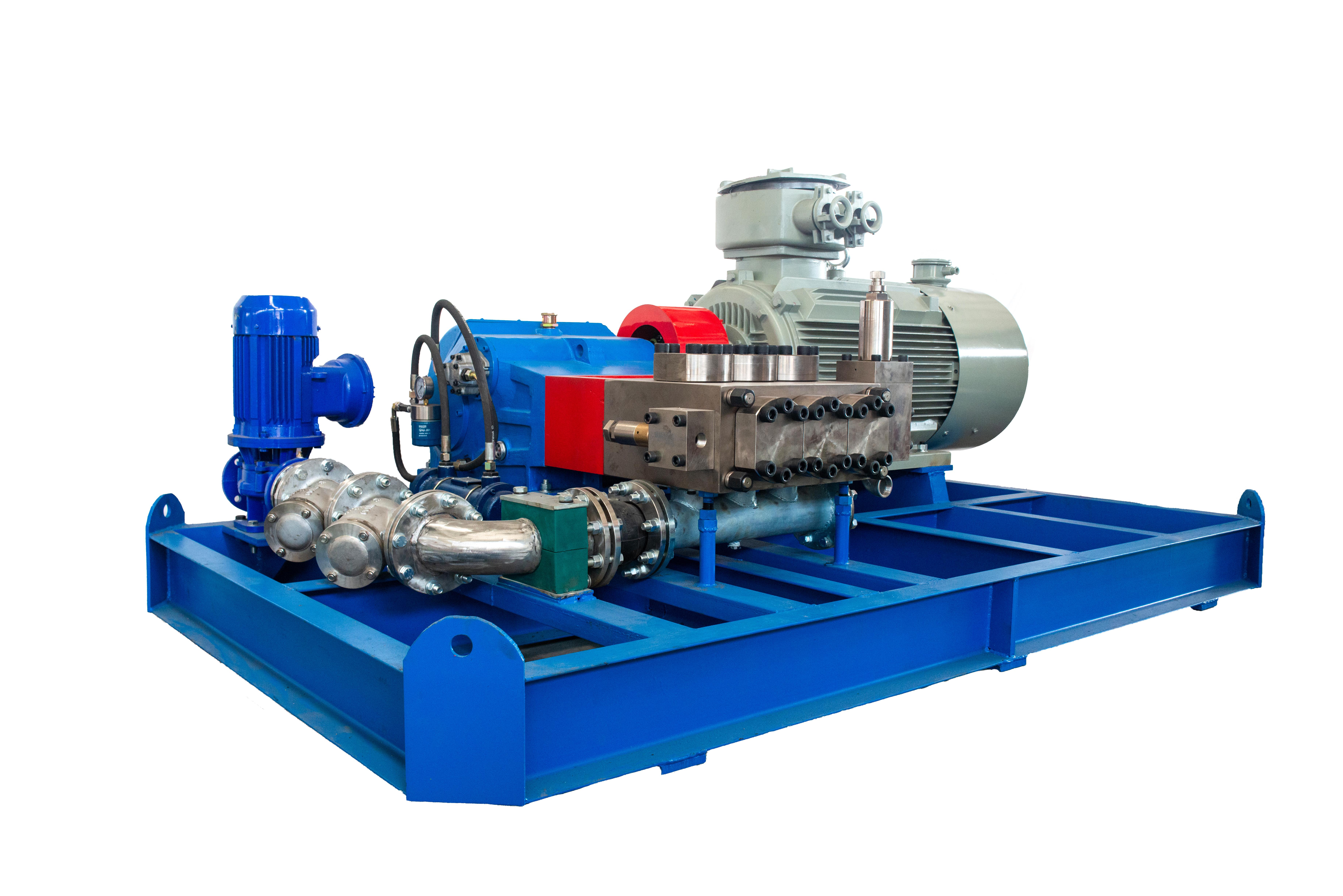 K200000 Juyuan High Pressure Pump Oilfield Water Injection Pump Petroleum Equipment Water Injection Equipment High Pressure Reciprocating pump Manufacturer