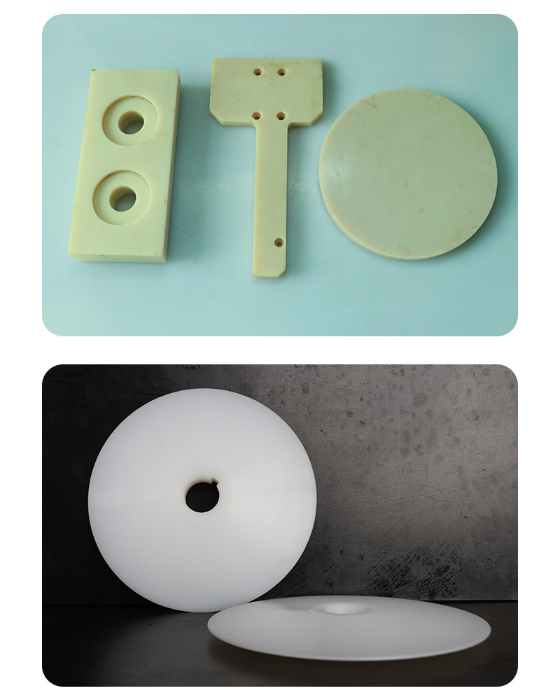 Processing of polymer PP shaped parts, ultra-high molecular weight polyethylene customized plastic parts