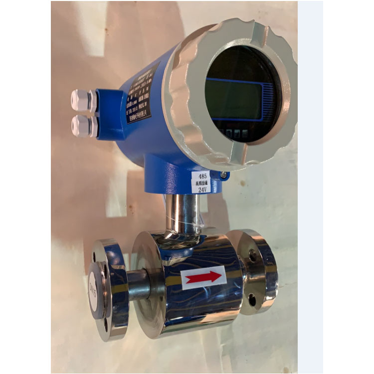 Intelligent electromagnetic flowmeter for water supply and sewage discharge with quasi signal 4-20mA and 0-1KHz output