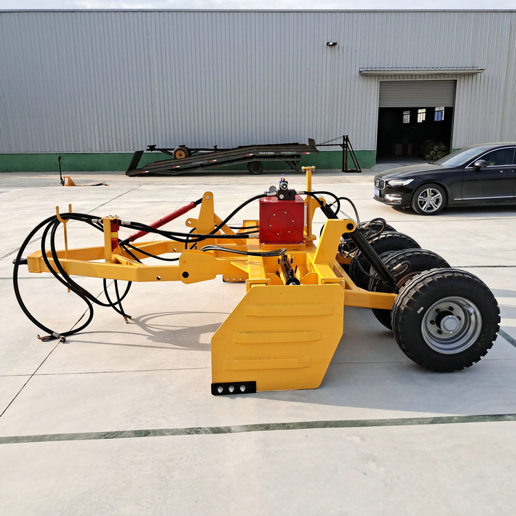 Farmland soil grader tractor type laser Grader slope grader