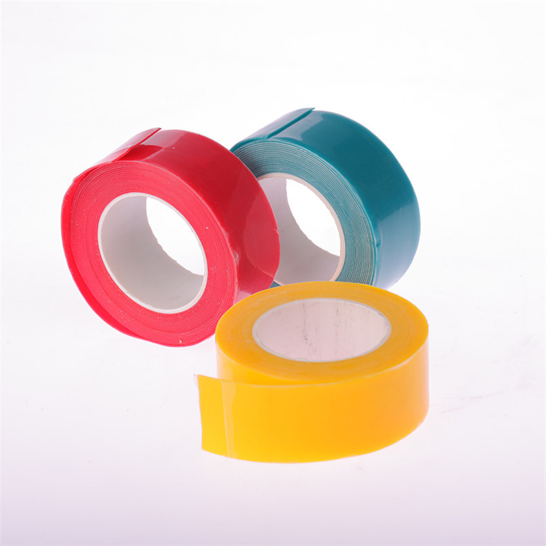 Insulating self fusing silicone rubber tape, temperature sensitive, color changing, electrified work tape, color changing, temperature indicating tape, insulation tape