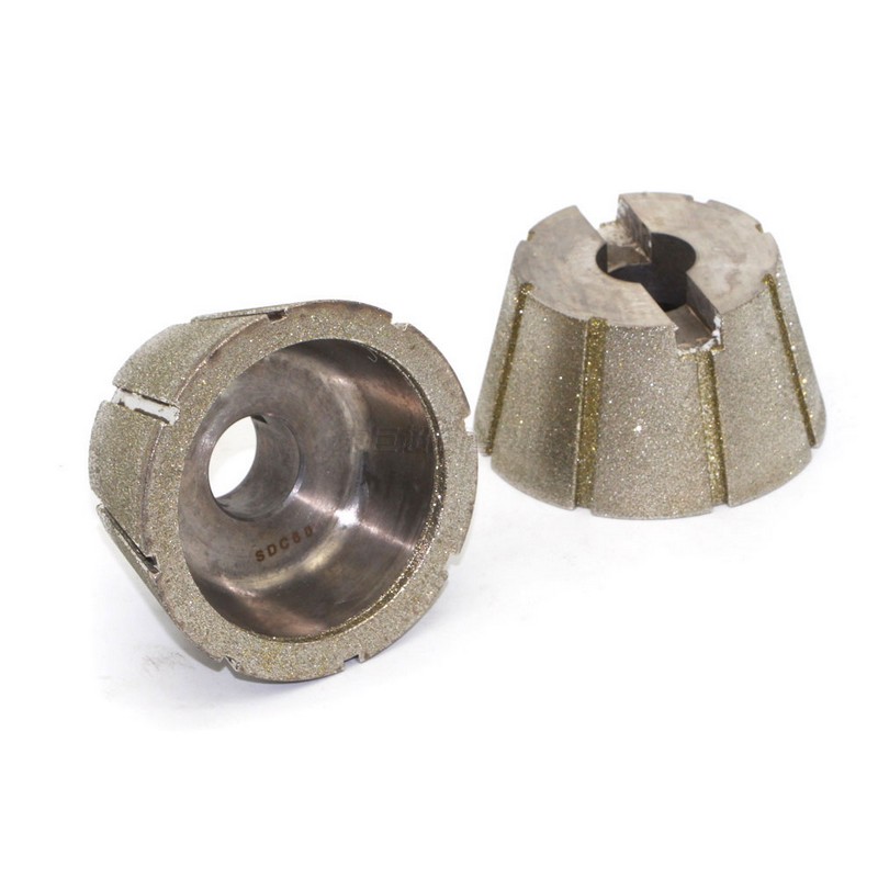 Electroplated diamond grinding wheel renovation, diamond grinding head, iron based aluminum material, stainless steel substrate, incoming sand plating