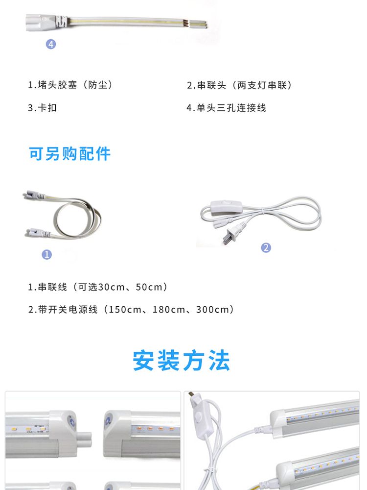 LED Grow light full spectrum led grow light sunlight grape strawberry fruit planting fill light