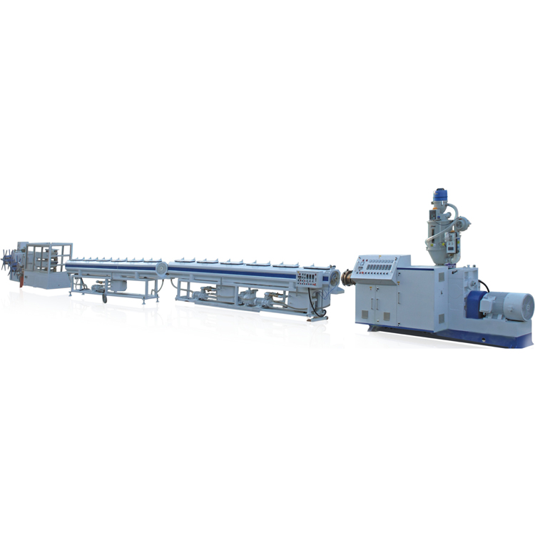 Tenghai PE insulation pipe equipment one-step insulation pipe machine plastic extrusion production line