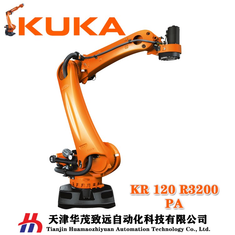 库卡机器人 KUKA KR120 R3200 PA 负载120kg 臂展3195mm 拆码垛款 产品关键词:库卡r3200;库卡120机器人 ...