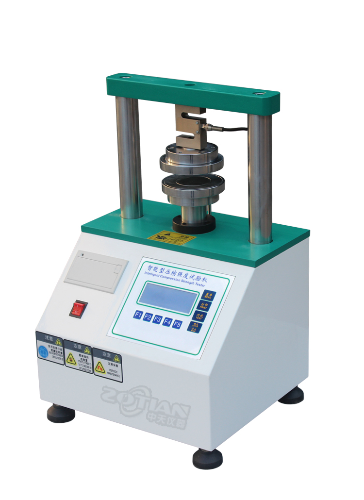 Edge and Ring Pressure Strength Tester ZOT-8503B Corrugated Core Paper Automatic Intelligent Edge and Ring Pressure Testing Machine