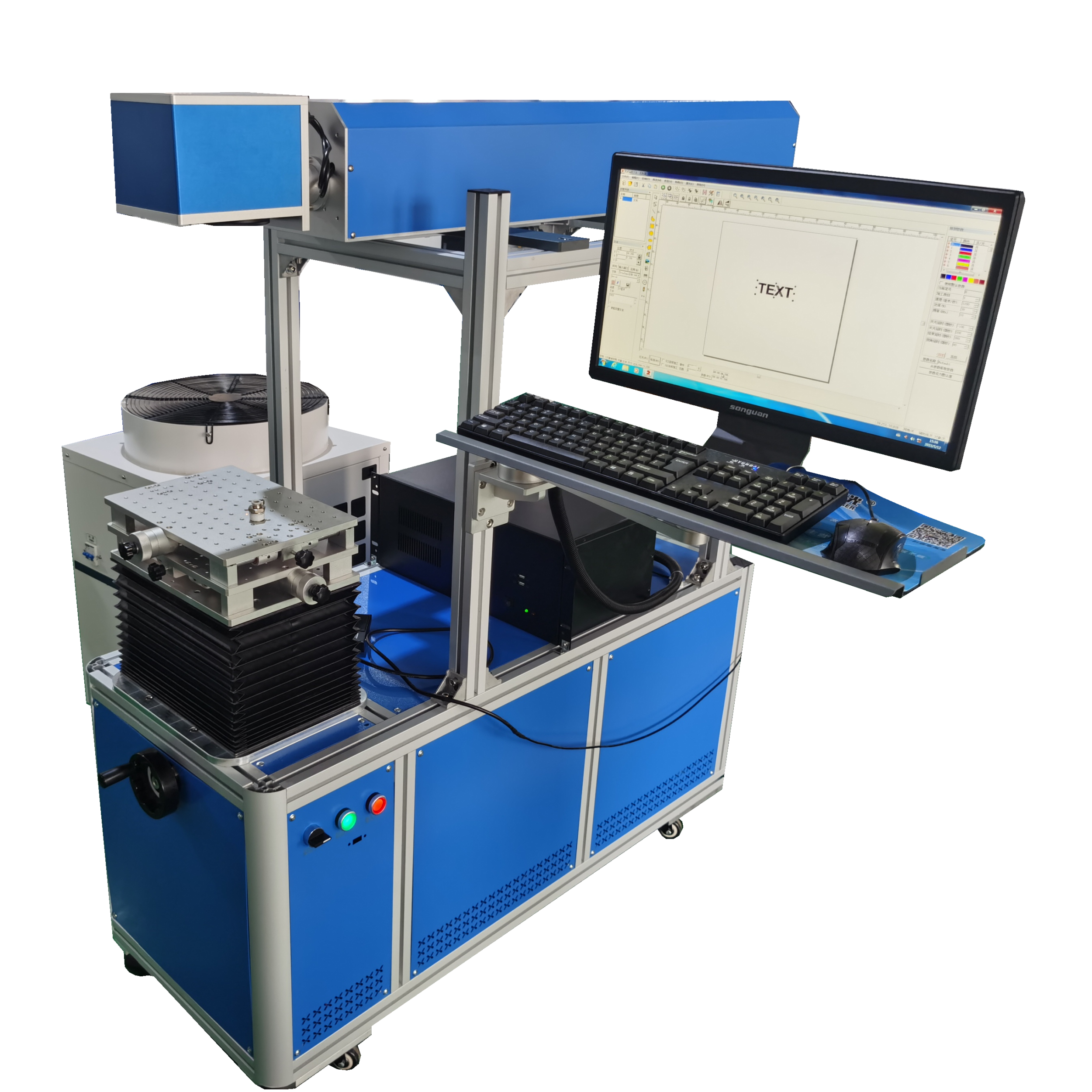 150W high-power CO2 laser coding and marking machine with high accuracy, fast performance, stability, and long lifespan Haoxiang