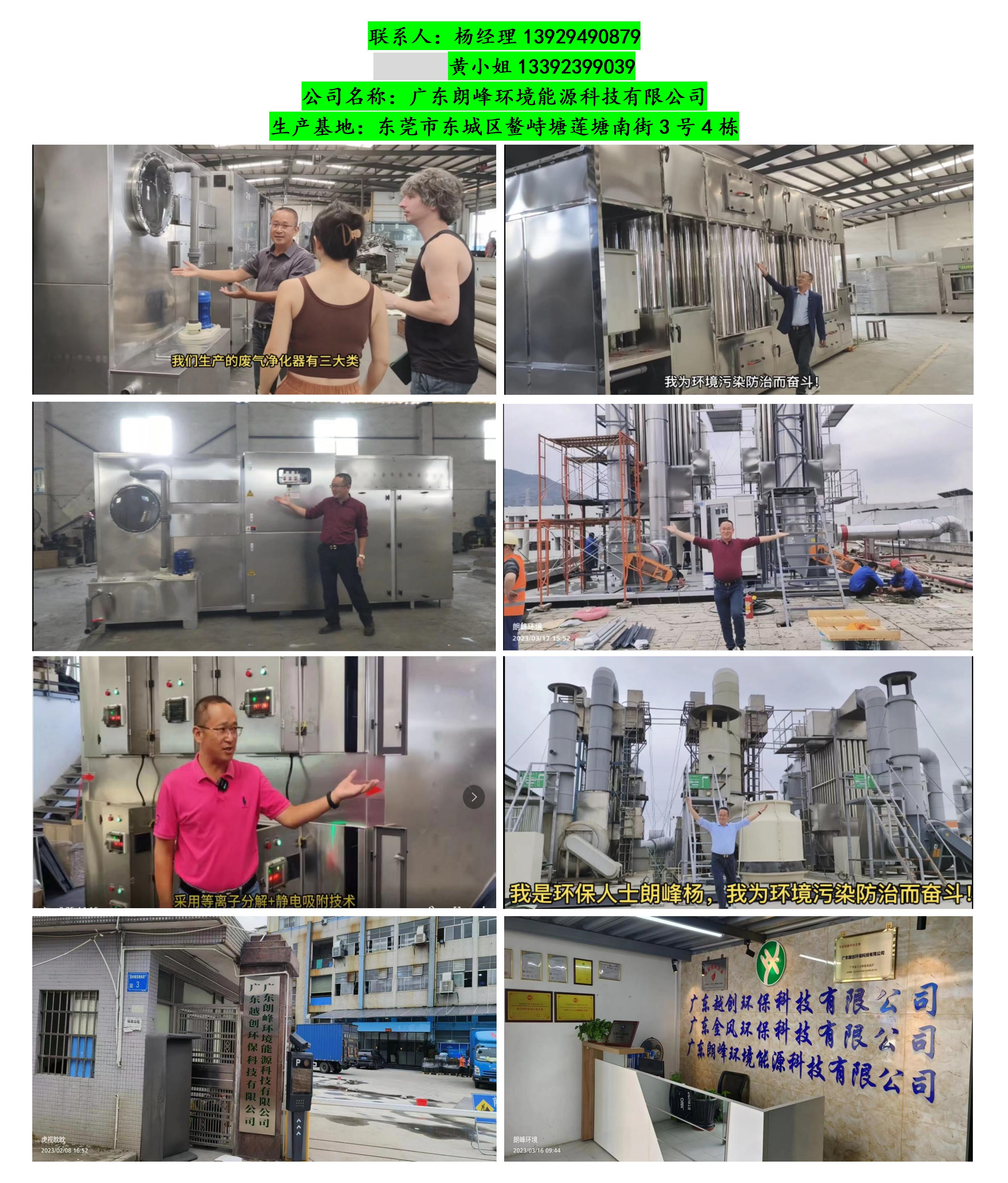 LFDLZ-UV-002 Plasma Photolysis Waste Gas Purifier Deodorization Purification Odor Gas Treatment Organic Waste Gas