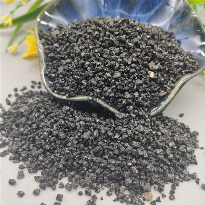 Bright Crystal Black Diamond Sand Sandblasting Rust Removal Plant Decorative Fish Tank Landscape Design with Various Specifications and Full Qualifications