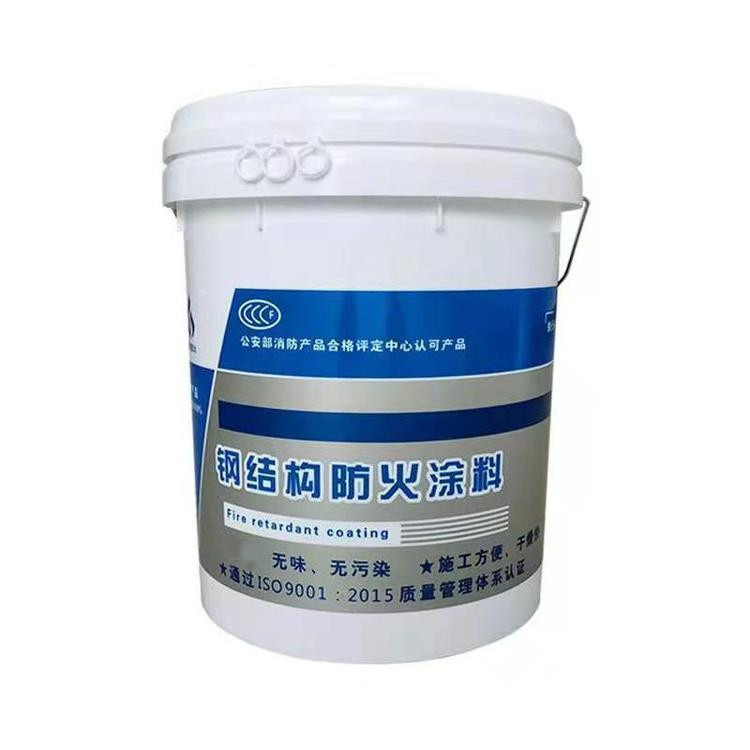 Indoor expandable steel structure fireproof coating with white color, thermal insulation, and flame retardancy, with a wide range of applications