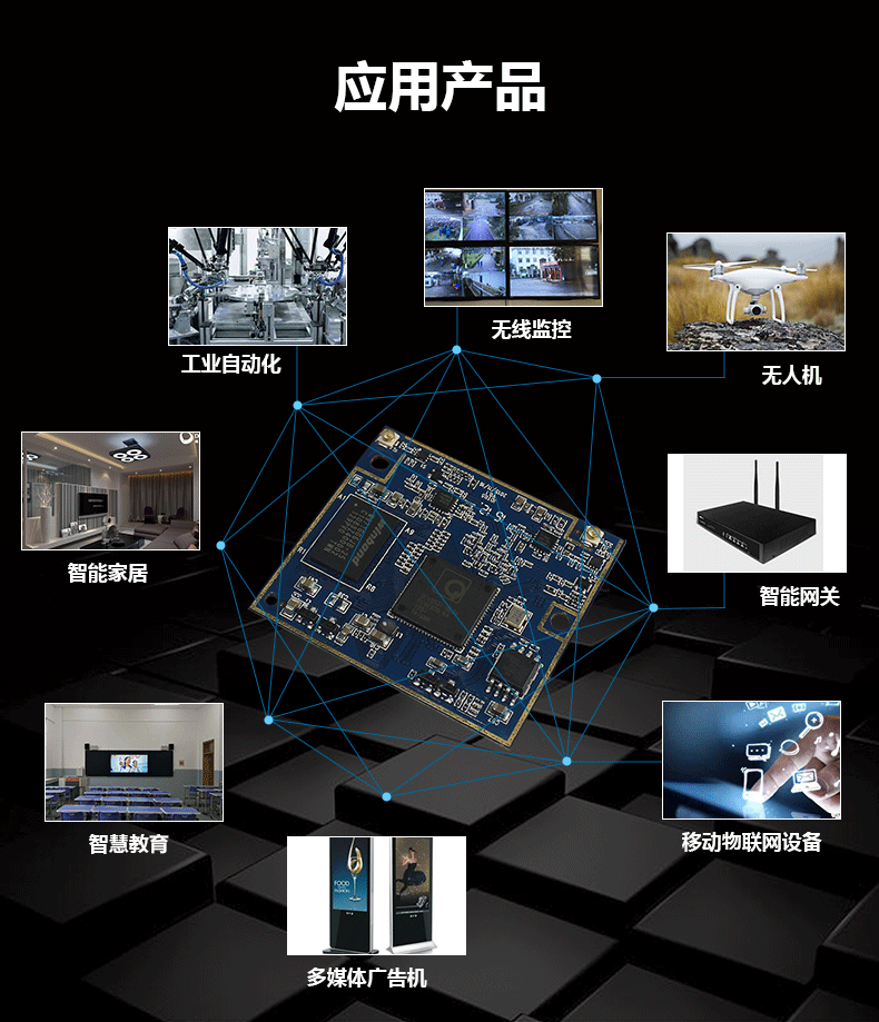 Qualcomm QCA9531 IoT serial port high-power AP routing drone IP Camera image transmission wif i module