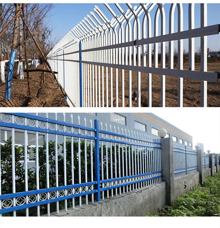 Private Garden Fence Zinc Steel Scenic Area Isolation Net Construction Site Fence Fence Factory Iron Fence Transportation Source