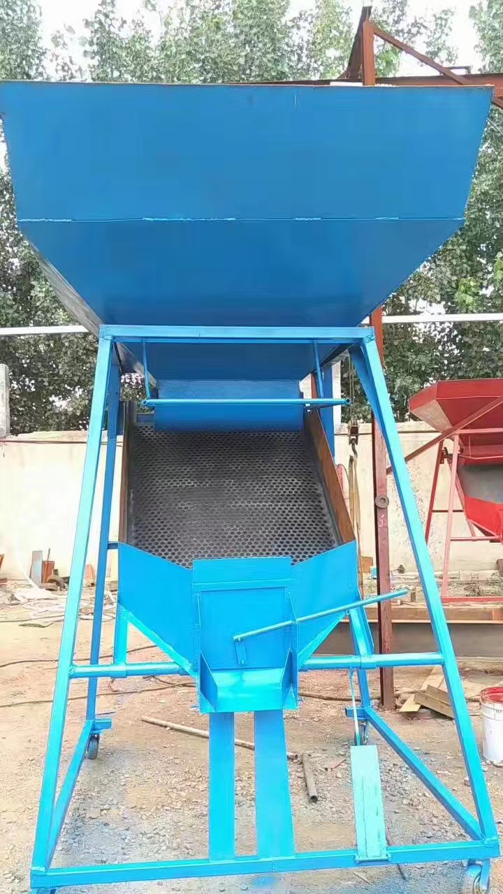 Simple coal bagging machine manual bagging coal block machine Zengtao Machinery brand