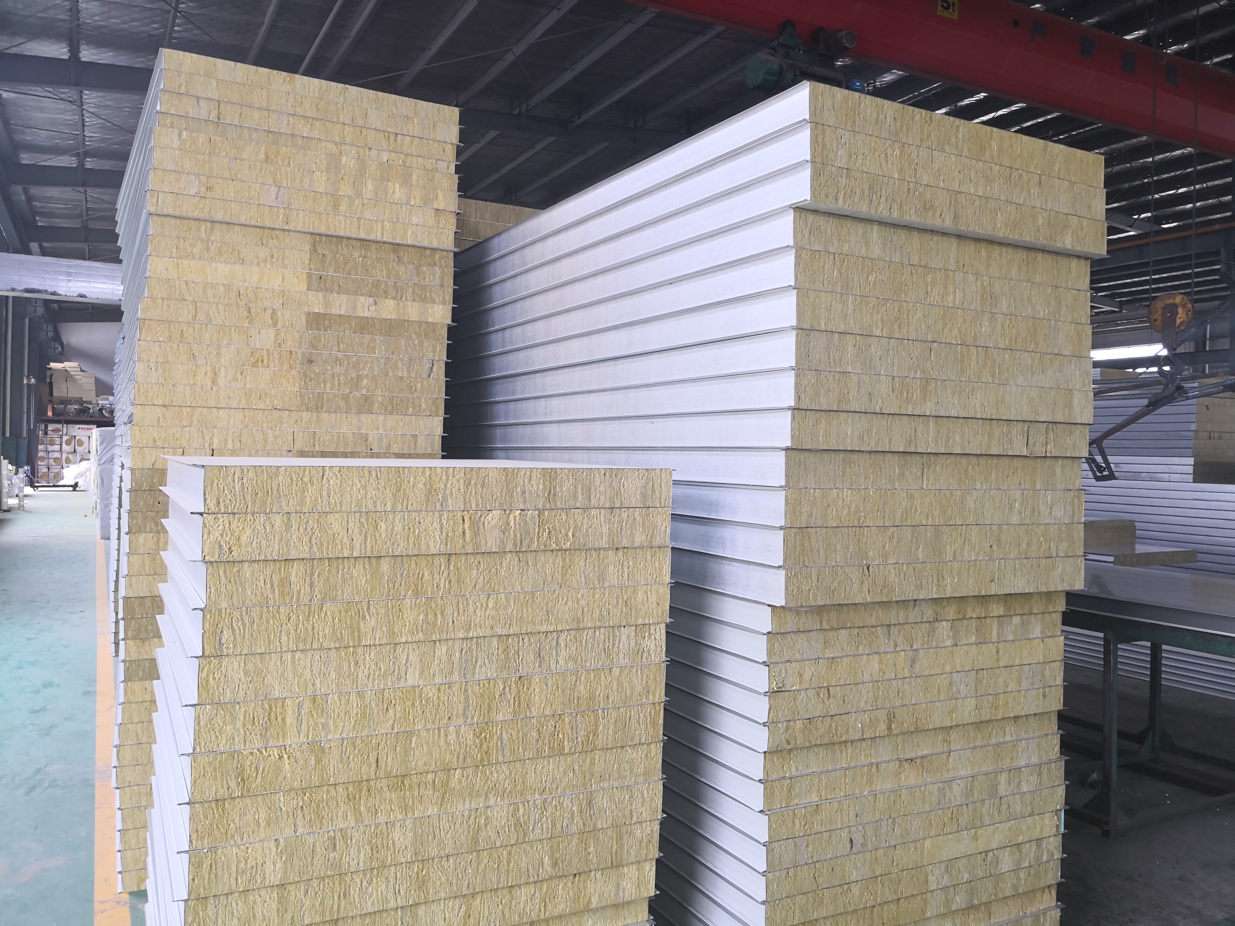 Rock wool composite board, color steel sandwich purification board, glass magnesium fire insulation board, heat insulation, clean foam board, partition wall, ceiling