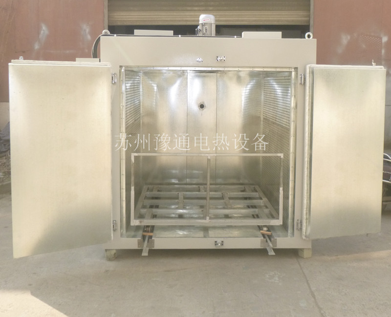 Rail raw material heating oil barrel oven -180 ℃ constant temperature electric trolley transformer curing furnace