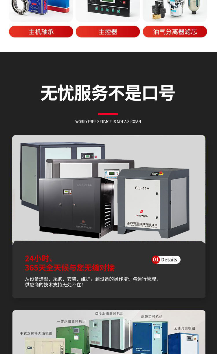 Maintenance and energy-saving renovation of screw air compressors - Hanzhong air compressor accessories - Compressor screw machines