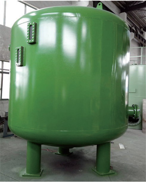 Mechanical filter, vertical style, used for filtering solid-liquid separation; Material selection; Accept customization