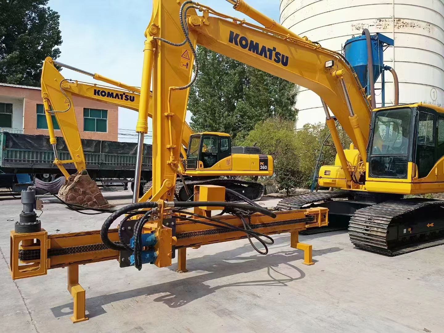 Customized version for excavator to down-hole drilling machine, customized manufacturer for excavator to rock drill