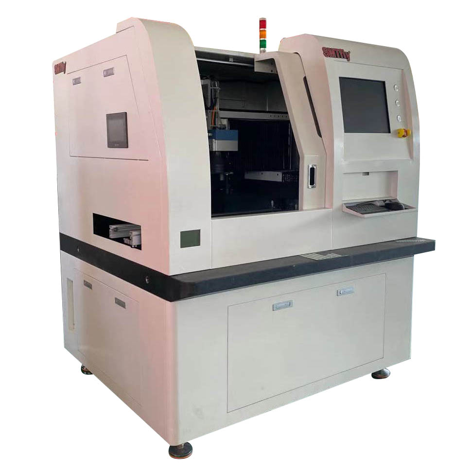 Fully automatic laser cutting machine applied to FPC/PCB camera fingerprint module, compact model