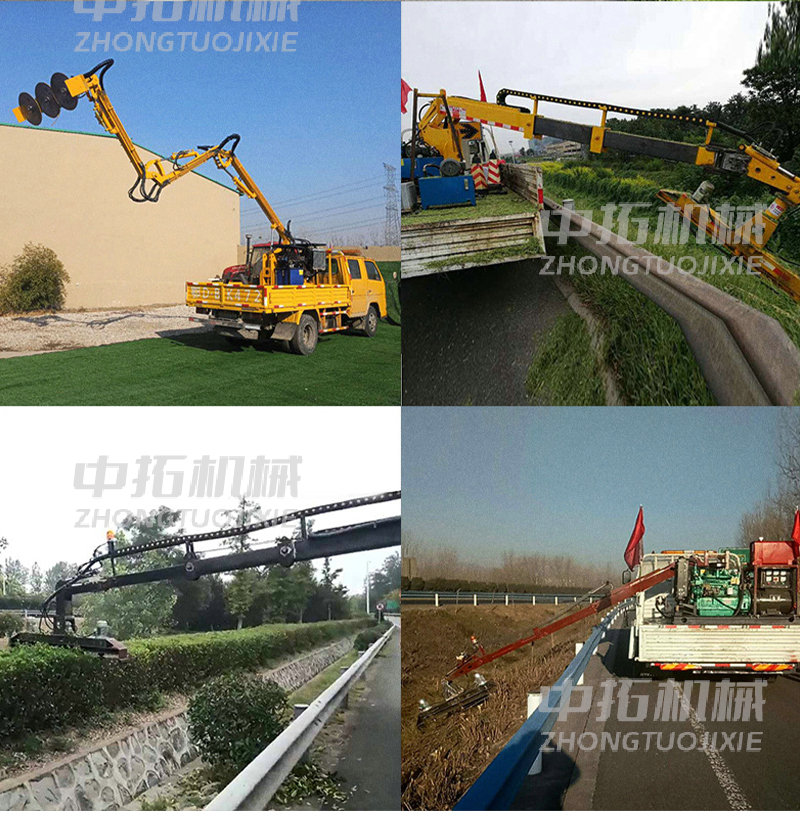 Hedge Trimmer Zhongtuo High Speed Slope Trimming Vehicle Mounted Trimming High Altitude Garden Branch Trimming