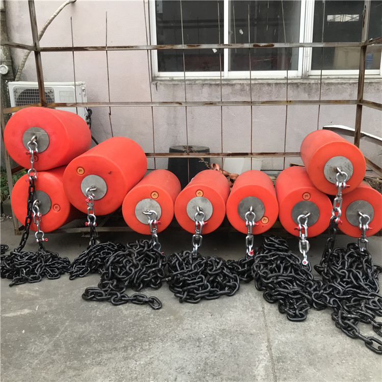 Haoqi Port dock mooring buoy, offshore anchor buoy, solar polyethylene lamp float