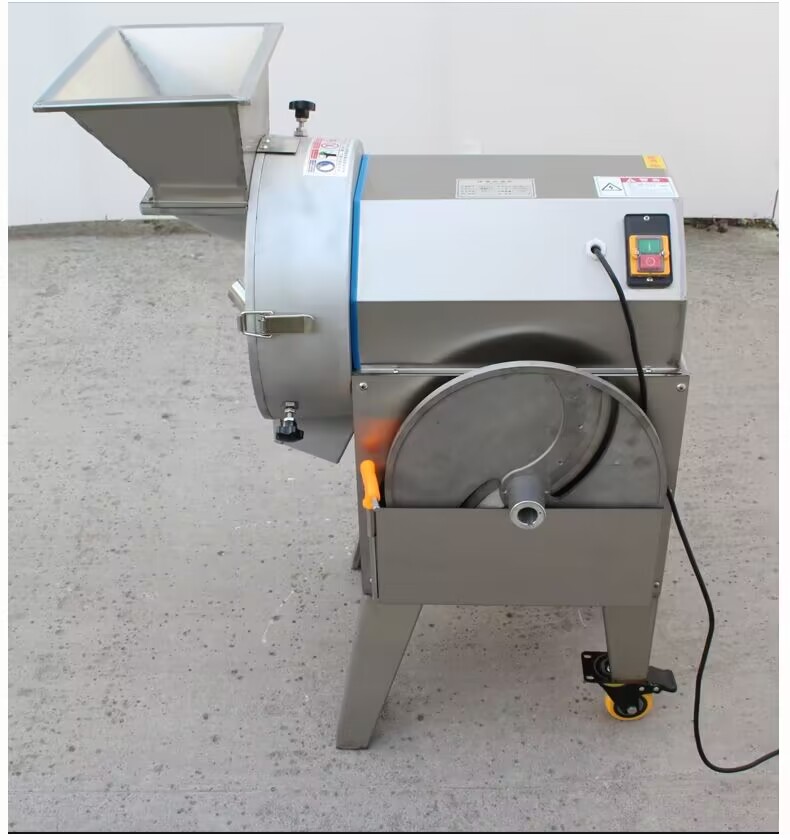 Commercial multifunctional fully automatic electric canteen potato cucumber radish slicing and shredding machine