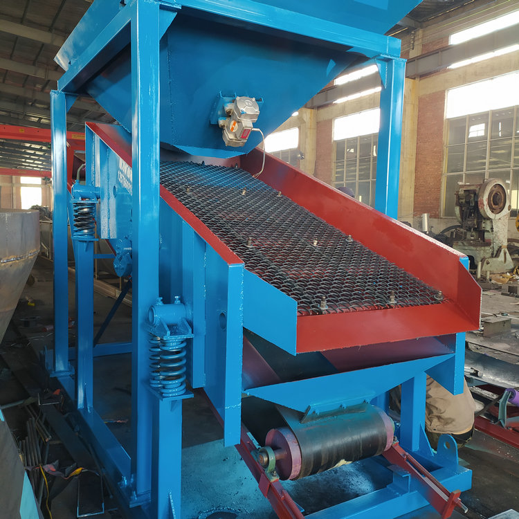 Vibration and sand screening integrated machine sand and stone separation equipment for screening large stone blocks, ore, construction waste, and sand field equipment