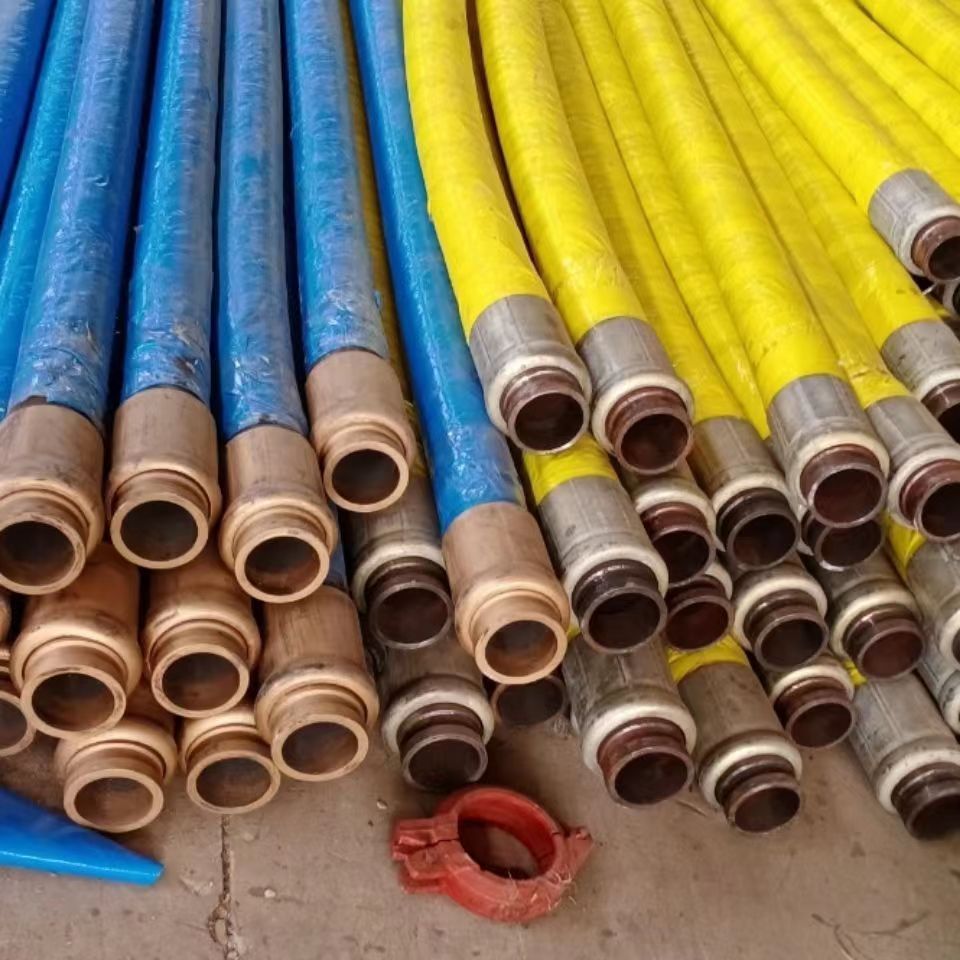 Compression joint high-pressure drainage hose, steel wire wrapped hose, oil resistant water transmission rubber hose