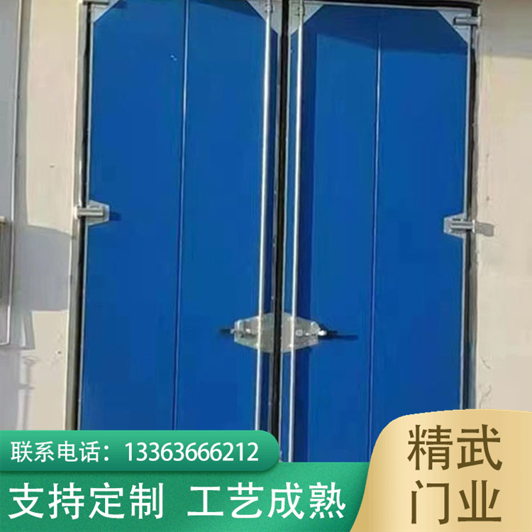 Industrial sliding doors - Factory workshops use insulated color steel plates for sliding doors with stable and good sealing structure