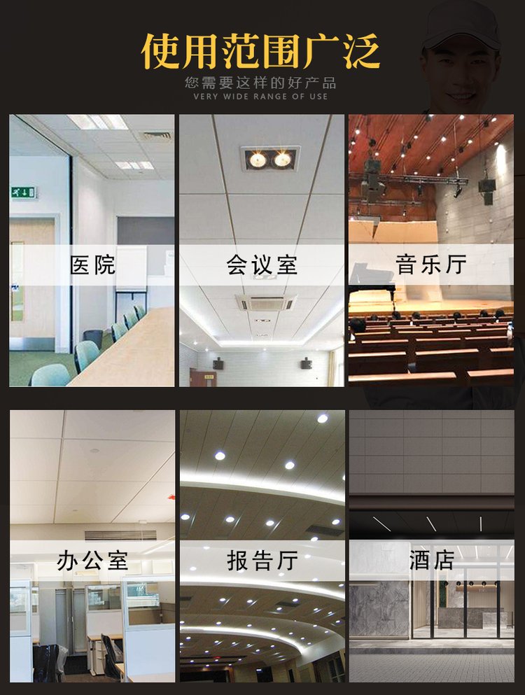 Introduction to the Fire Protection Performance of Suspended Fiberglass Hanging Sheets, Fiberglass Ceilings, Sound Absorption and Noise Reduction Ceiling Panels