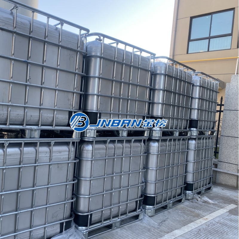 Jinbang Machinery Industry 1000L Stainless Steel IBC Ton Tank Ton Drum Container Drum Factory Customization