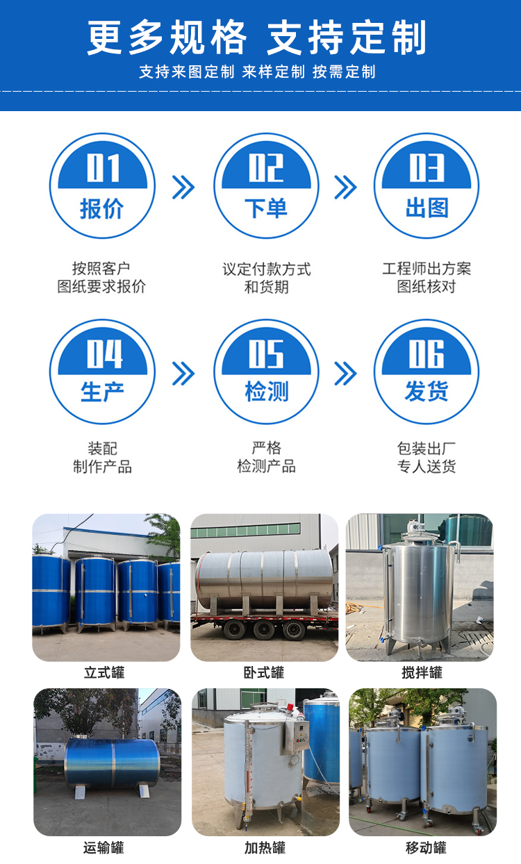 30 ton flat bottomed oil storage tank, sesame seed oil storage equipment, large oil factory oil loading container, sturdy and durable