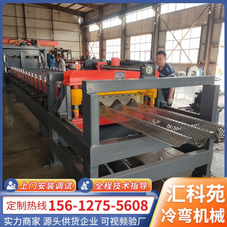 全自动挡风抑尘设备 围挡成型机 建筑工地用板防风抑尘网成型设备