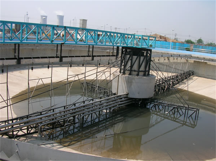 Sludge thickener full bridge scraper equipment, peripheral drive scraper, customized by Yihai