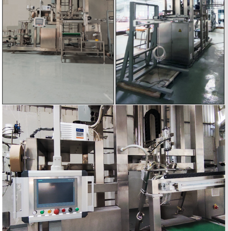 Henger Lithium Battery Material Graphite Carbon Black Carbon Powder Automatic Degassing and Vacuum Extraction Ton Packaging and Sealing Integrated Machine