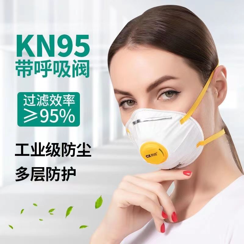 CX8088 Chaoxia Cup KN95 Mask Wearing Respirator Valve Dust Spray Painting Electric Welding Decoration Coal Mine Industrial Protection