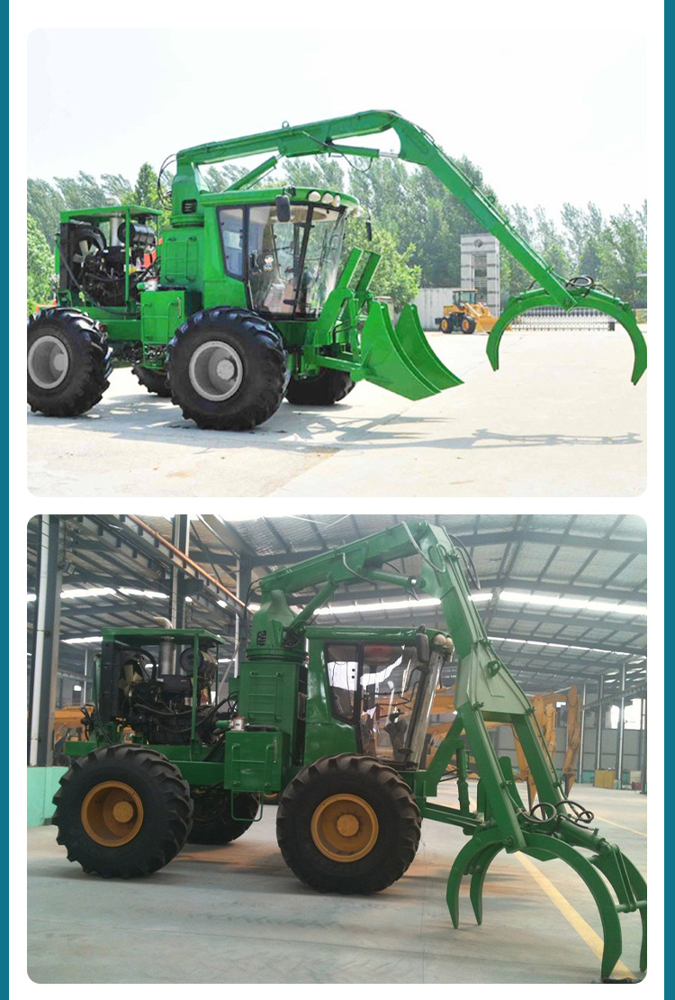 Sugarcane loader and sugarcane grabbing machine have high hydraulic walking efficiency and can be customized according to needs