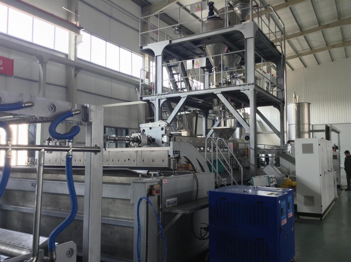 Tenghai PVB film equipment film extrusion production line glass intermediate film machine