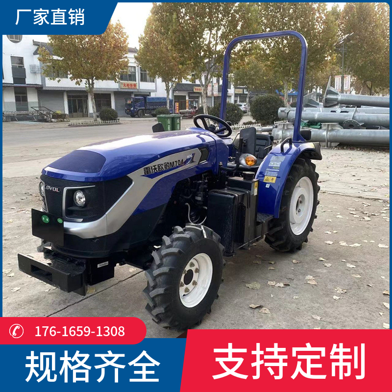 Agricultural two wheel drive vehicle with rotary tiller CF-TLJ-704 904 four-wheel drive plow