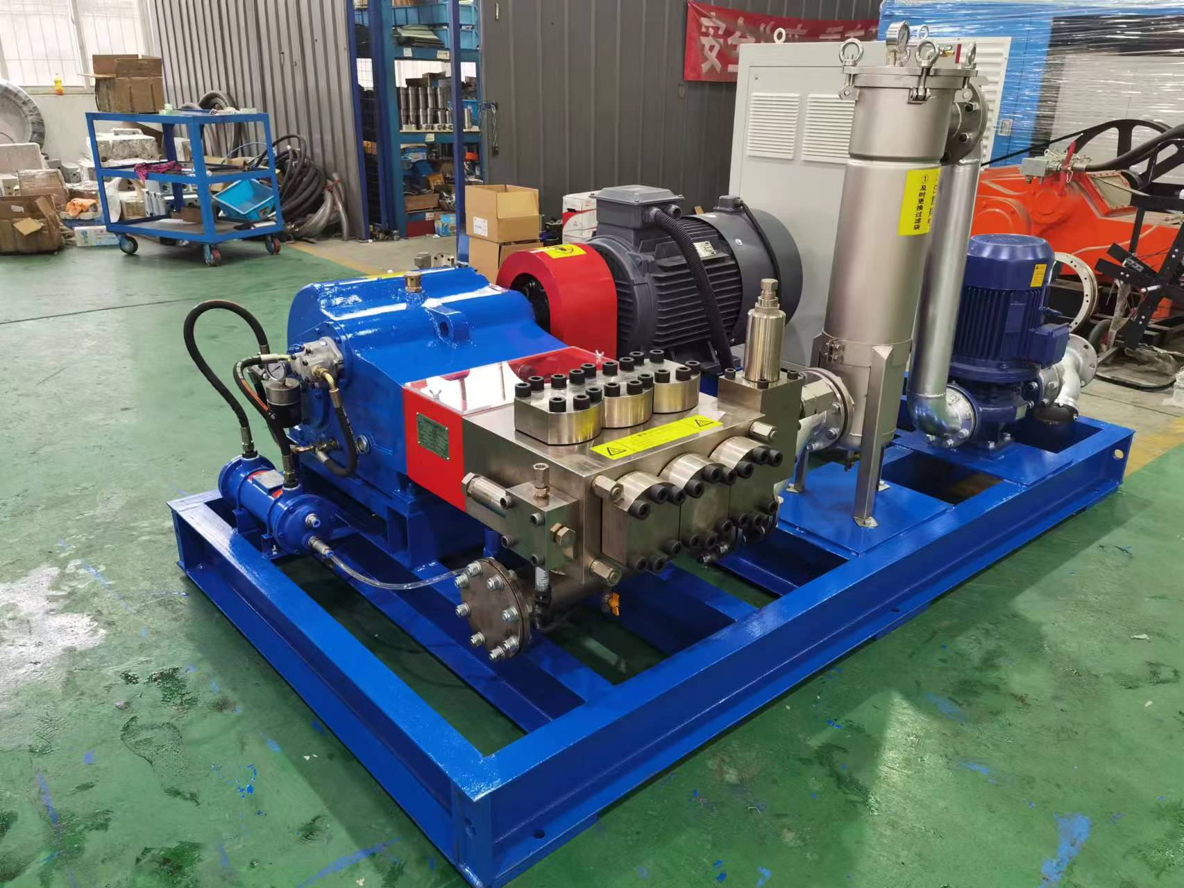 K25000 Water Mist Dust Reduction Equipment High Pressure Water Injection Pump High Flow High Pressure Pump